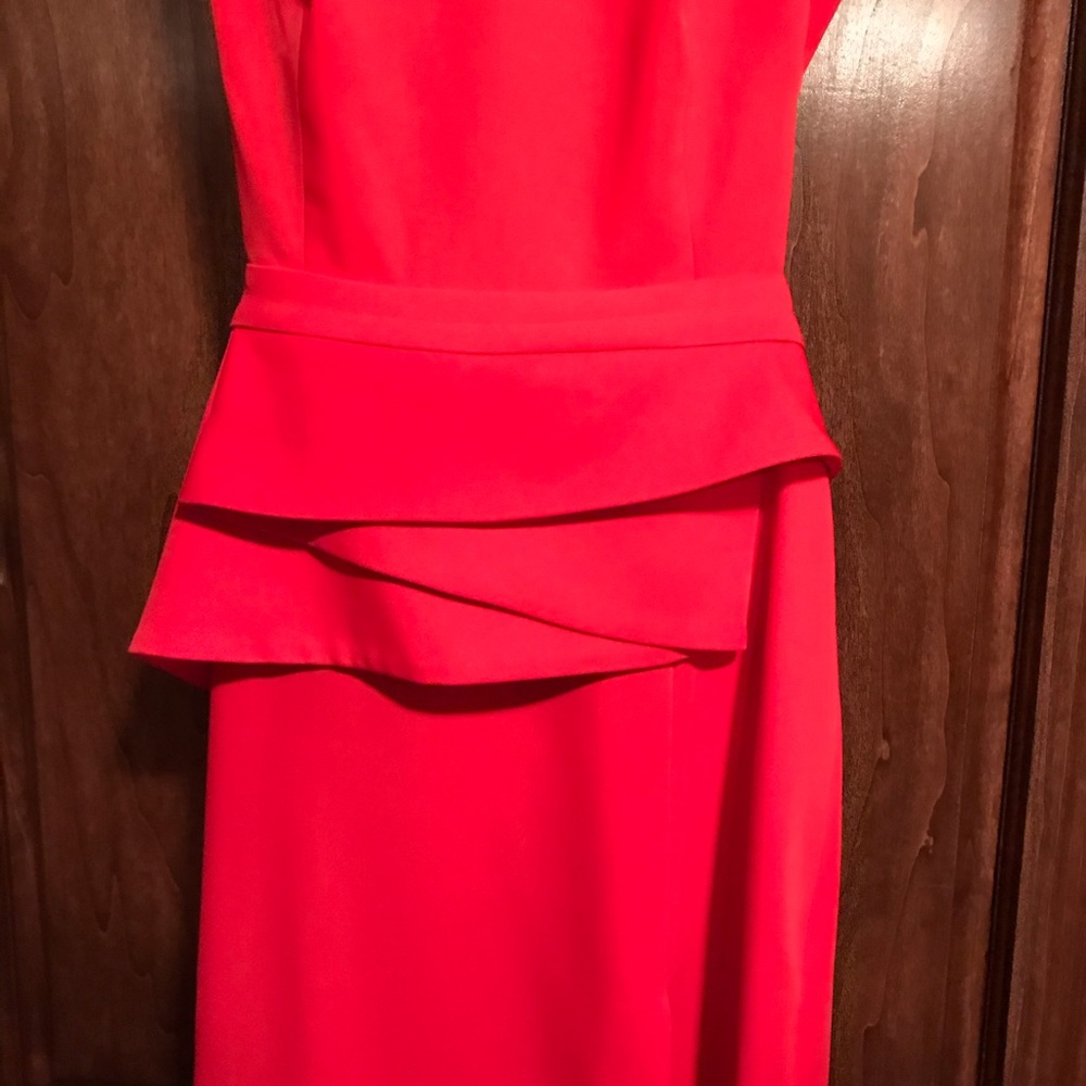BCBG RED PROM/LONG DRESS - Picture 5 of 7